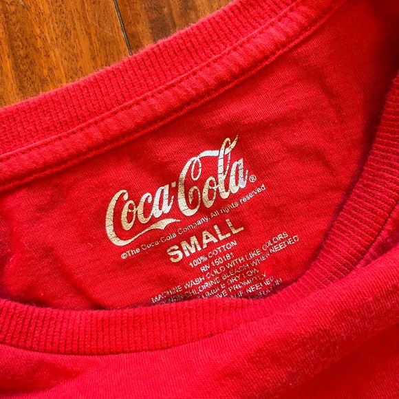 Coke Crop Tee Sz S - Picture 2 of 2